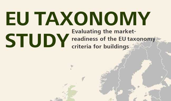 Átfogó kutatás az EU Taxonómia építőipari alkalmazhatóságáról